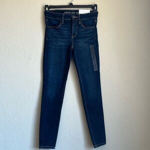NWT American Eagle next level stretch jegging low rise size 2/26